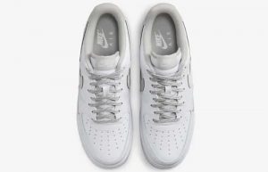 Nike Air Force 1 Low Reflective Swoosh White Grey FV0388 100 up