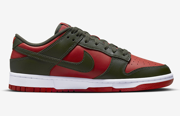 Nike Dunk Low Mystic Red DV0833 600 right