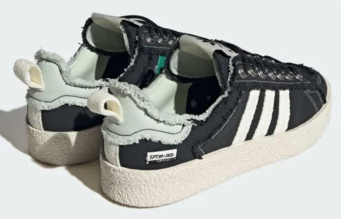 Song For The Mute x adidas Campus 80s Black ID4791 back corner