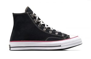 pgLang x Converse Chuck 70 Black White Red A06675C right