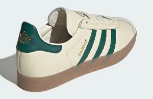 Celtic FC x adidas Gazelle Cream White Green IG6435 back corner