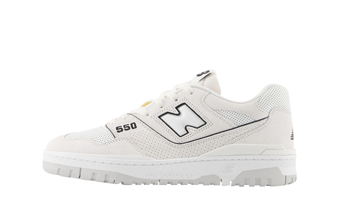 New Balance 550 Perforated Toe White Black BB550PRB featured image