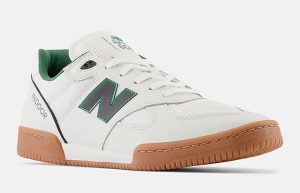 New Balance Numeric Tom Knox 600 White Green NM600OGS front corner