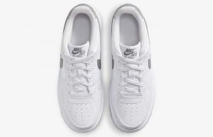 Nike Air Force 1 GS White Football Grey FV3981 100 up
