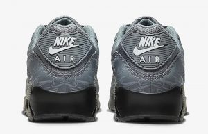 Nike Air Max 90 Reflective Grey Black DZ4504 002 back