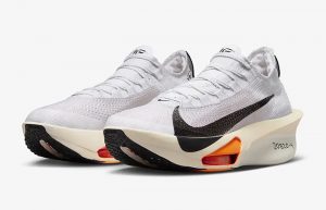 Nike Alphafly 3 Prototype White Orange FD8356 100 front corner