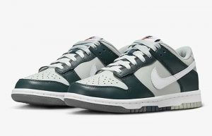 Nike Dunk Low Deep Jungle GS FB9109 300 front corner