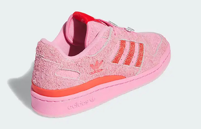 The Grinch x adidas Forum Low Pink ID8895 back corner