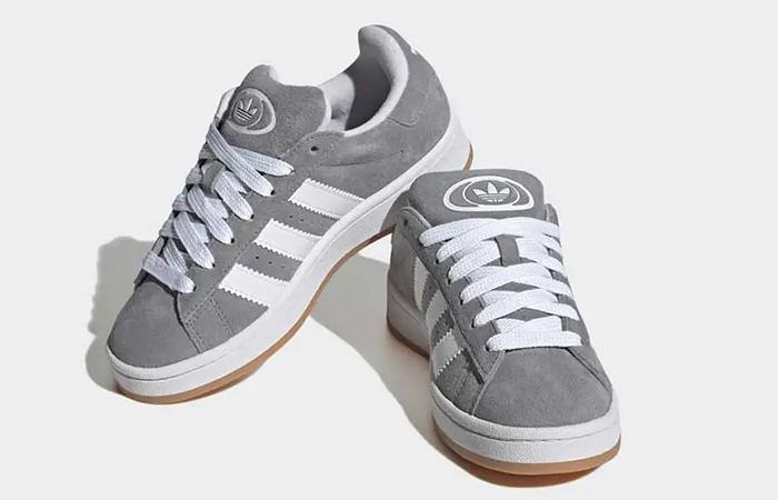 adidas Campus 00s GS Grey HQ6507 lifestyle front