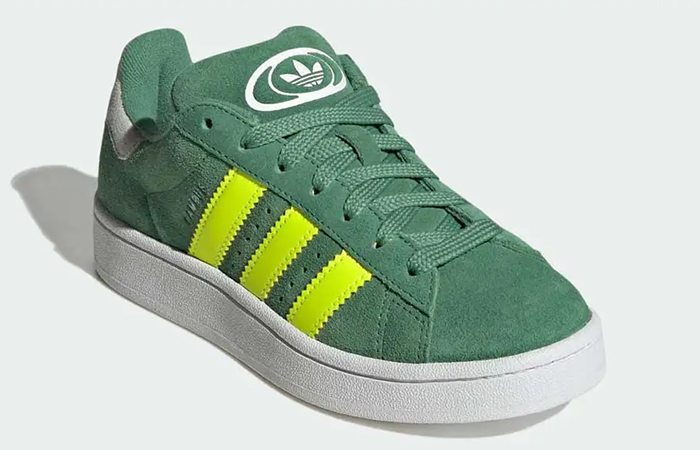 adidas Campus 00s GS Preloved Green IF3967 front corner