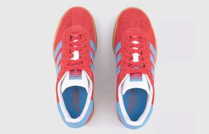 adidas Gazelle Bold Active Pink Semi Blue IE0421 up