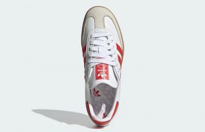 adidas Samba OG White Solar Red IF6513 up