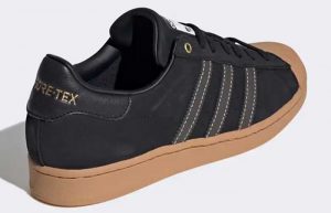 adidas Superstar Gore Tex Black Gum IF6161 back corner