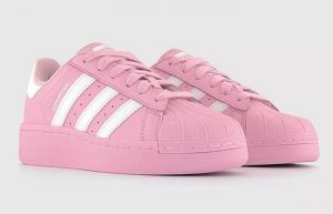 adidas Superstar XLG True Pink ID5733 front corner