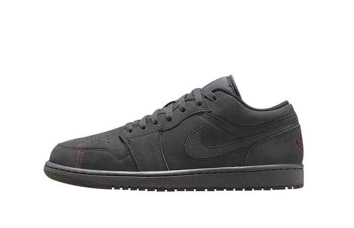 Air Jordan 1 Low Grey Red Stitch FD8635 001 featured image