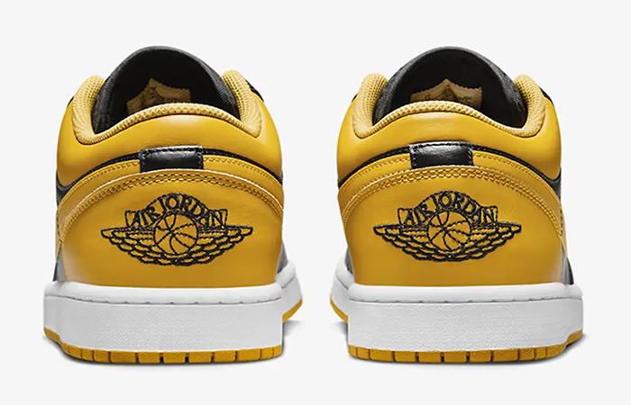 Air Jordan 1 Low Yellow Ochre 553558 072 back