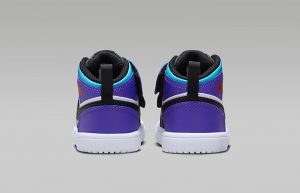 Air Jordan 1 TD GS Teal Purple DR9744 154 back