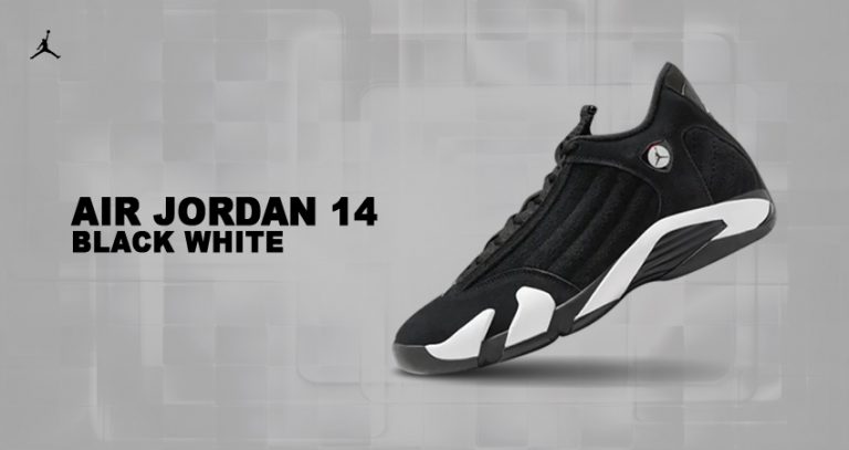 Jordan 14 on sale white black