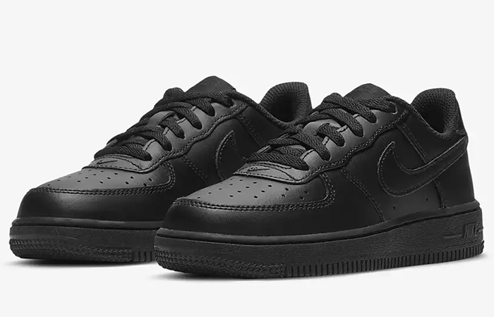 Nike Air Force 1 LE Low PS Triple Black DH2925 001 front corner