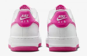 Nike Air Force 1 Low GS White Hot Pink FV5948 102 back