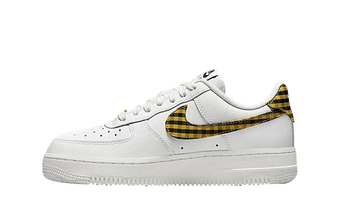 Nike Air Force 107 Low ESS Gingham Bronzine DZ2784 102 featured image