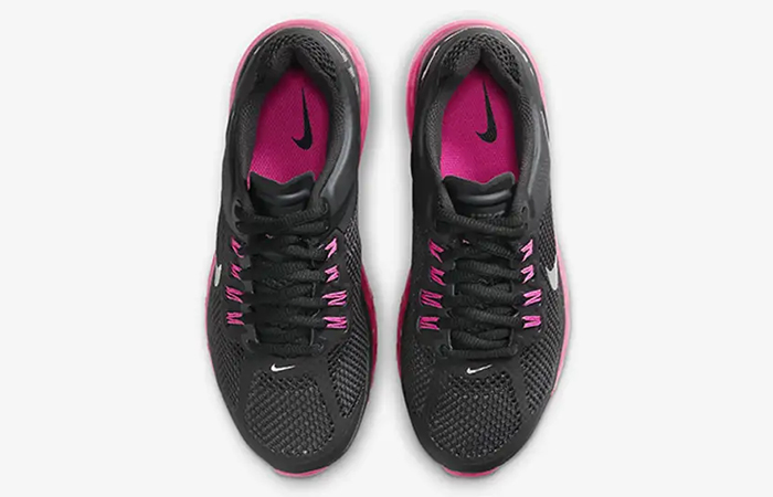 Nike Air Max 2013 GS Black Pink 555753 001 up