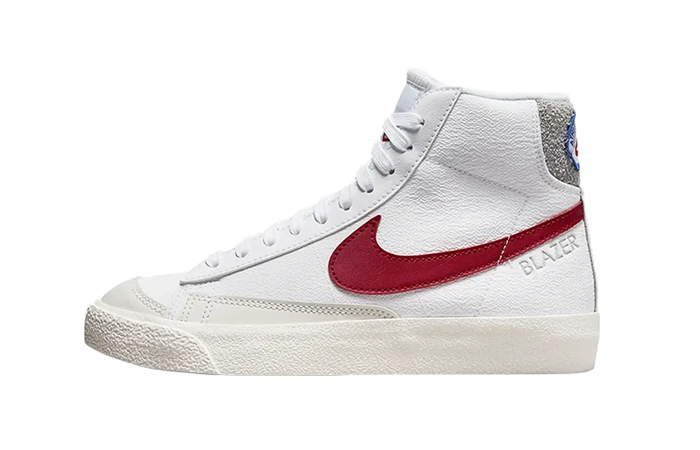 Nike Blazer Mid GS Athletic Club White Red DH9700 100 featured image