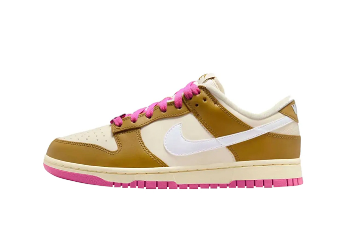 Nike Dunk Low Just Do It Bronzine Pink FD8683 700 featured image