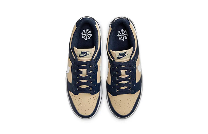 Nike Dunk Low Next Nature Navy Team Gold DD1873 401 up