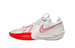 Nike GT Cut 3 White Picante Red DV2913 101 featured image