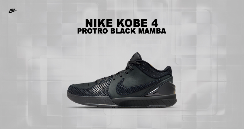 Nike Kobe 4 Protro “Gift Of Mamba” Is An Exclusive December Drop