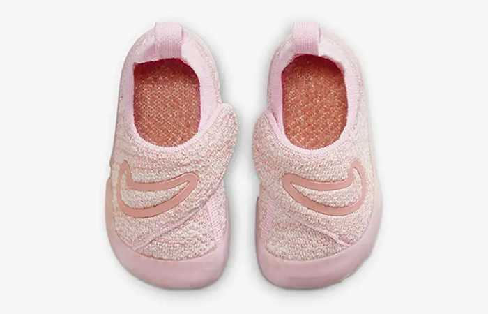 Nike Swoosh 1 Toddler Pink Foam FB3244 600 up