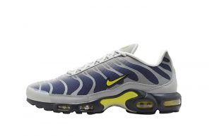 Nike TN Air Max Plus Grey Navy Yellow FZ4622 001 featured image