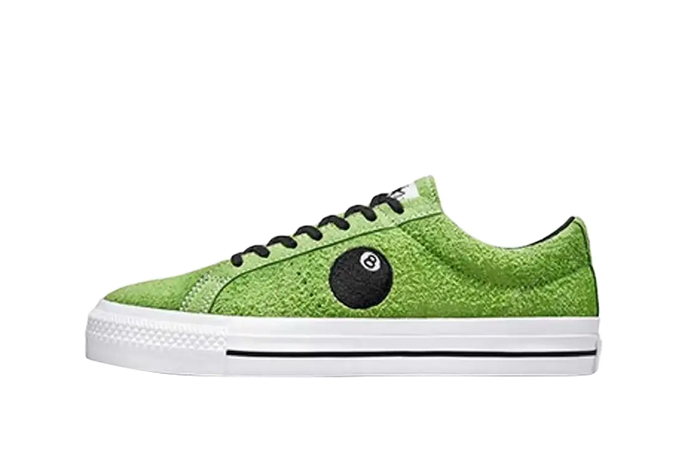 Stussy x Converse One Star 8 Ball Green A03712C featured image