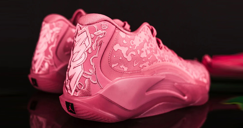 The Jordan Zion 3 Pink Lotus Is A Sneaker Delight lifestyle back