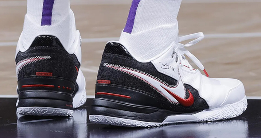 The Nike Zoom LeBron NXXT Gen ‘First Game Is The Freshest Kick Of 2024 Year onfoot back corner