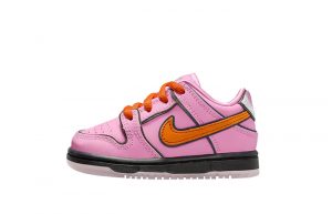 The Powerpuff Girls x Nike SB Dunk Low Toddler Blossom FZ3352 600 featured image