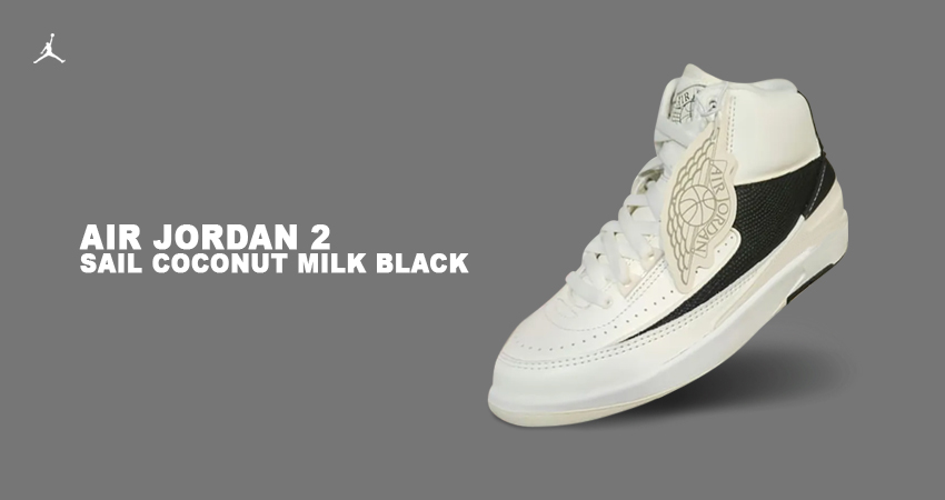 The Womens Exclusive Air Jordan 2 SailBlack Is A Head Turner featured image 1