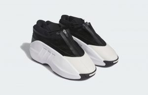 adidas Crazy IIInfinity Core Black Cloud White IG6303 front corner