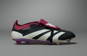 adidas Predator Elite Boots Black Burgundy IF8897 right