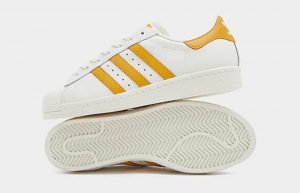 adidas Superstar 82 White Yellow IF6200 lifestyle left down