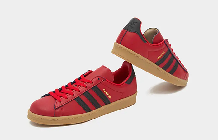size x adidas Campus 80 City Flip Pack Red IG6160 lifestyle front back corner
