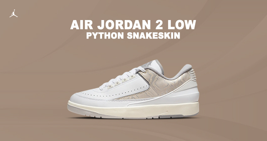 A Closer Look At the Air Jordan 2 Low ‘Python featured image