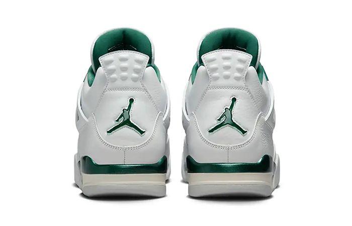 Air Jordan 4 White Oxidized Green FQ8138 103 back