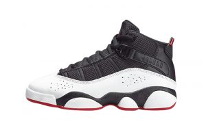 Air Jordan 6 Rings PS Black White University Red 323432 067 featured image