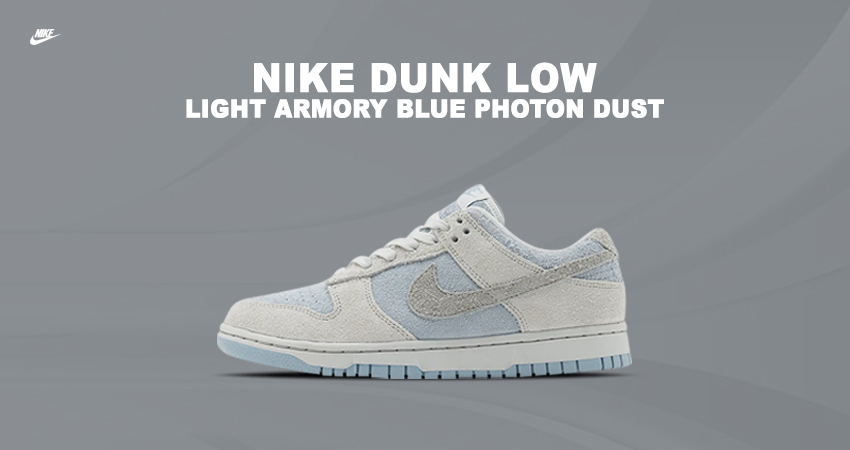 Cop These Women’s Nike Dunk Low “Light Armory Blue” Now