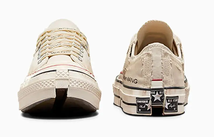 Feng Chen Wang x Converse Chuck 70 2 in 1 Low Ivory Brown Rice A07718C back