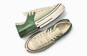 Feng Chen Wang x Converse Chuck 70 2 in 1 Low Ivory Myrtle A07636C up