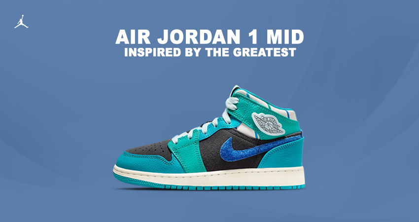New Arrival: Air Jordan 1 Mid &#8216;Inspired By The Greatest' - Just for Kids!