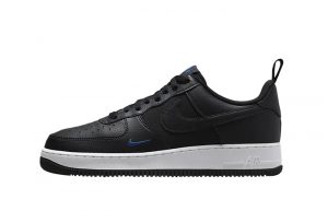 Nike Air Force 1 07 Black Court Blue FZ4625 001 featured image